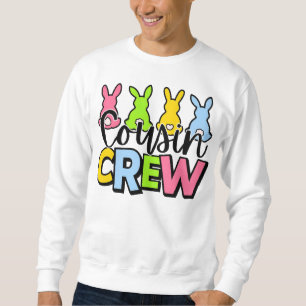 Cousin Crew Colourful Easter Bunnies Sweatshirt