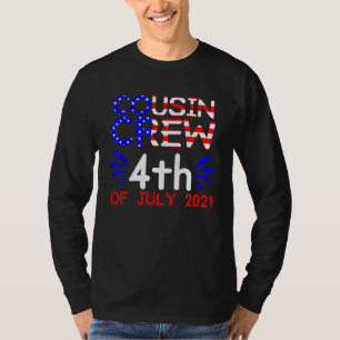 Cousin Crew Cousins Squad July 4th 3 T-Shirt