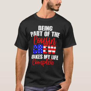 Cousin Crew Cousins Squad July 4th 4 T-Shirt