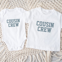 Cousin Crew | Dusty Blue Kids Baby T-Shirt