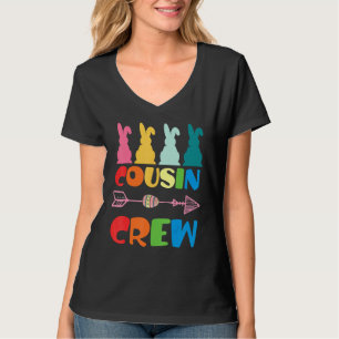 Cousin Crew Easter Day Party Family Vacation Match T-Shirt