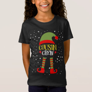 Cousin Crew Elf Funny Christmas T-Shirt