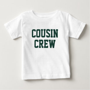 Cousin Crew   Emerald Green Matching Kids Baby T-Shirt