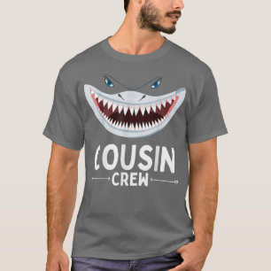Cousin Crew Family Reunion Matching Group Cute Sha T-Shirt