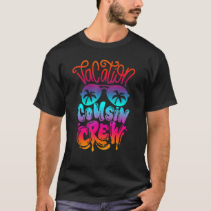 Cousin Crew Family Summer Vacation Beach Cruise Su T-Shirt
