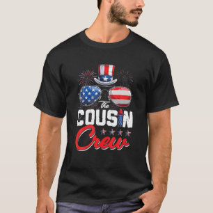 Cousin Crew Fireworks American Family Funny Fourth T-Shirt