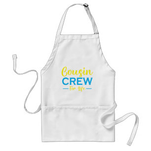 COUSIN CREW FOR LIFE STANDARD APRON