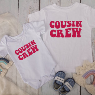 Cousin Crew Fuchsia Matching Family Baby T-Shirt