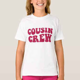 Cousin Crew   Fuchsia Matching Family Kids Unisex T-Shirt