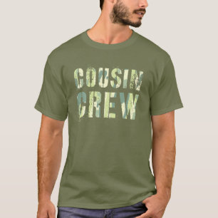 COUSIN CREW Funny Camo Grammy Pawpaw Reeducation C T-Shirt