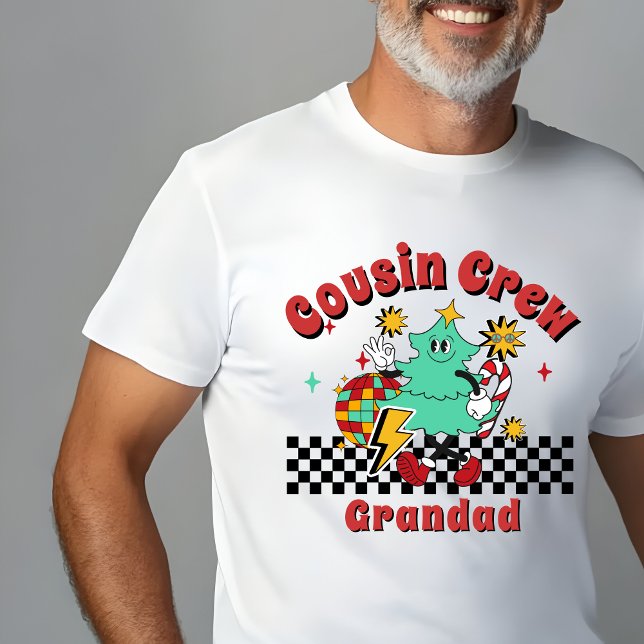 Cousin crew Grandad Christmas matching family T-Shirt (Creator Uploaded)