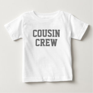 Cousin Crew   Grey Matching Kids Baby T-Shirt