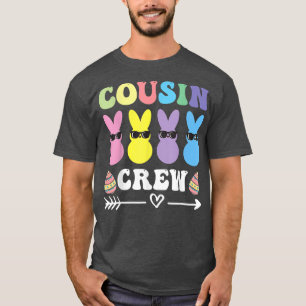 Cousin Crew Happy Easter Family Matching Bunnies T-Shirt