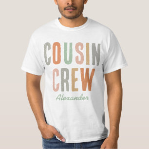 Cousin Crew Matching Boho Family Reunion T-Shirt