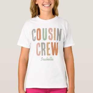 Cousin Crew Matching Boho Family Reunion T-Shirt