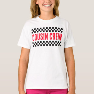 Cousin Crew Matching Retro Family Reunion T-Shirt