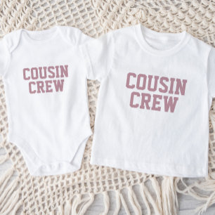 Cousin Crew Mauve Kids Baby T-Shirt
