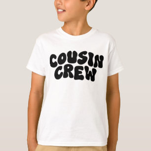 Cousin Crew Retro Matching Cousin Family Reunion T-Shirt
