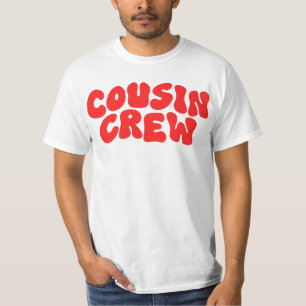 Cousin Crew Retro Matching Cousin Family Reunion T-Shirt