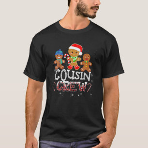 Cousin Crew Santa Red Plaid Xmas Funny Christmas G T-Shirt