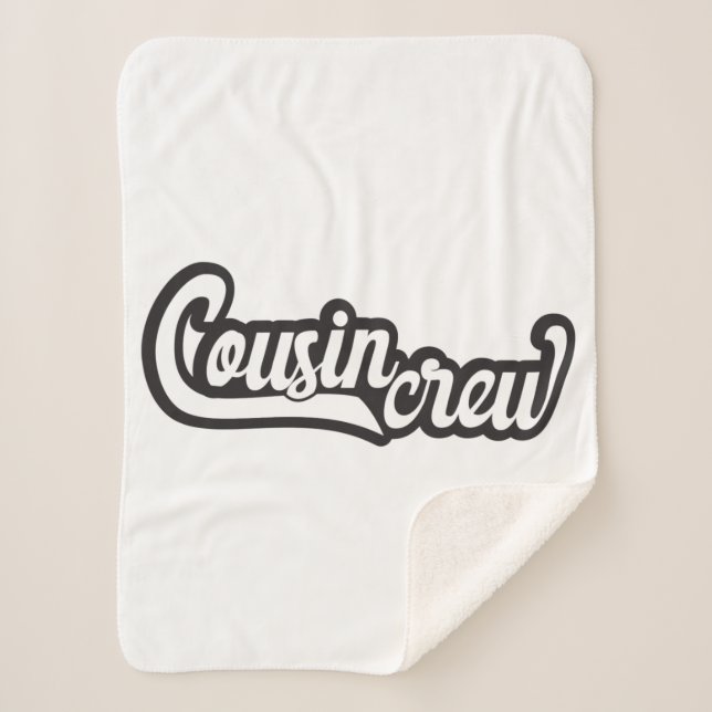 Cousin Crew Sherpa Blanket (Front)