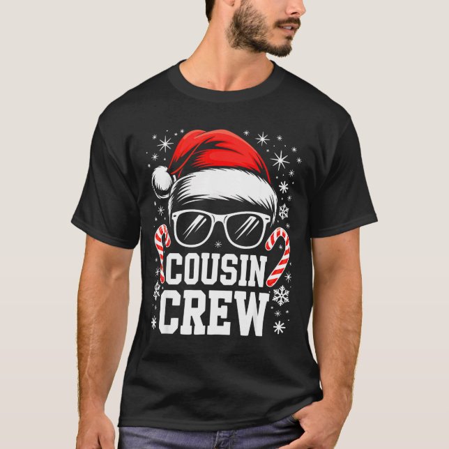 Cousin Crew Shirt Adults Kids Matching Christmas G (Front)