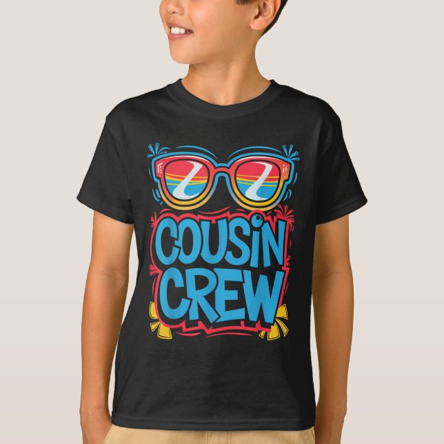 Cousin Crew Shirt Adults Kids Matching Cousin Givi (Front)