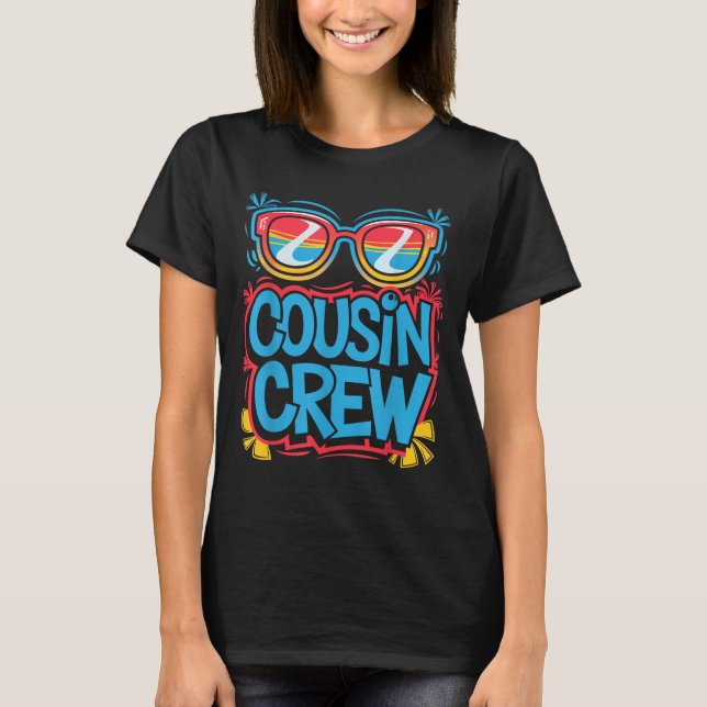 Cousin Crew Shirt Adults Kids Matching Cousin Givi (Front)