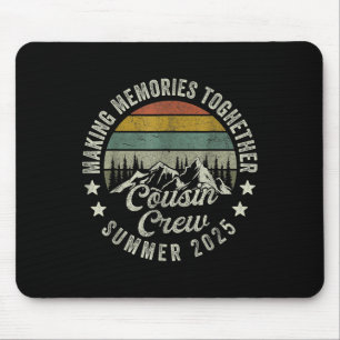 Cousin Crew Shirts, Camping Cousins Summer 2025 Mouse Mat