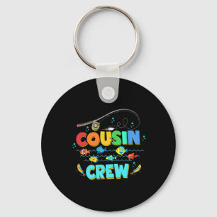 Cousin Crew Shirts For Kids Boys Girls Summer Fish Key Ring