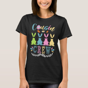 Cousin Crew Squad Bunny Rabbit Easter Day Party Ma T-Shirt