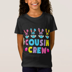 Cousin Crew Squad Easter Bunny Rabbits Toddler T-Shirt