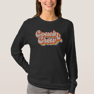 Cousin Crew Squad Family Matching Group For Kids T-Shirt