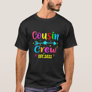 Cousin Crew Squad Happy Easter Day Cute Bunny T-Shirt