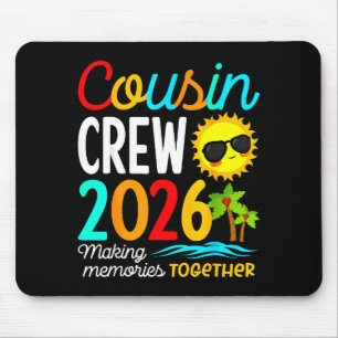 Cousin Crew Summer Vacation Beach Summer Vibes Mouse Mat