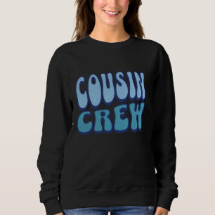Cousin Crew Summer Vacation Funny Cute Family Sweatshirt