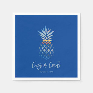 Cousin Crew Sunset Tropical Beach Family Reunion Napkin