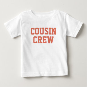 Cousin Crew Terracotta Matching Kids Baby T-Shirt