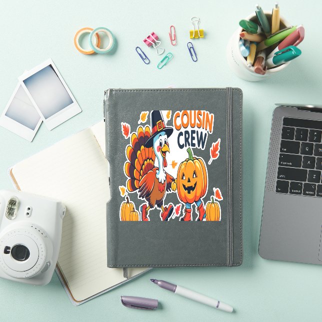 Cousin Crew Thanksgiving Pumpkin (iPad Cover)