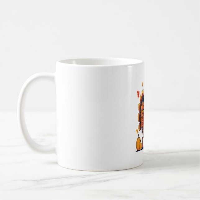 Cousin Crew Thanksgiving Pumpkin Coffee Mug (Left)