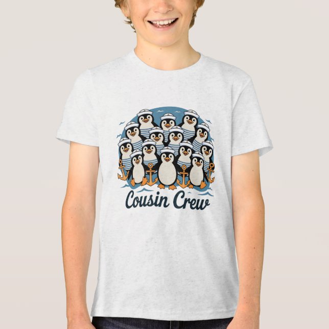 Cousin Crew Tri-Blend Shirt (Front)