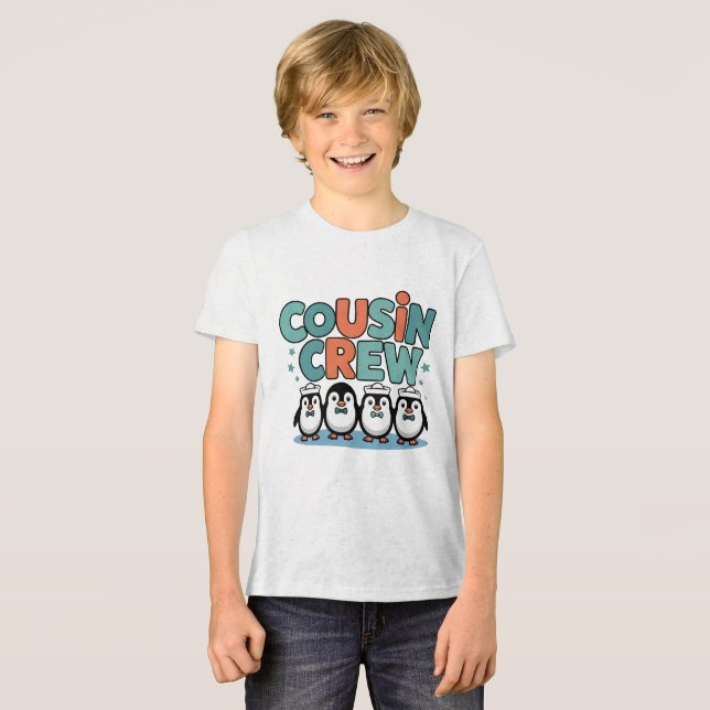 Cousin Crew Tri-Blend Shirt (Front Full)