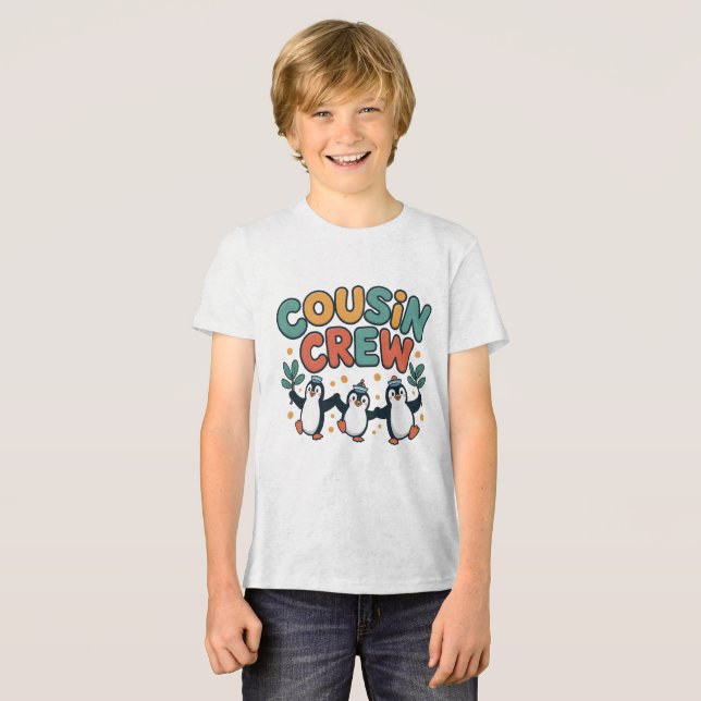 Cousin Crew Tri-Blend Shirt (Front Full)