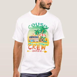 Cousin Crew Vacation 2022 Beach Cruise Summer Trip T-Shirt