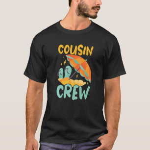 Cousin Crew Vacation Pajamas Cousin Squad For Kids T-Shirt