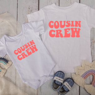 Cousin Crew White Matching Family Kids Unisex T-Shirt