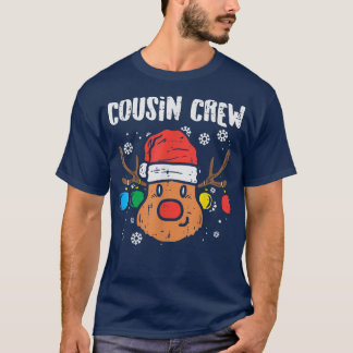 Cousin Crew Xmas PJs Matching Christmas Pyjamas Fo T-Shirt
