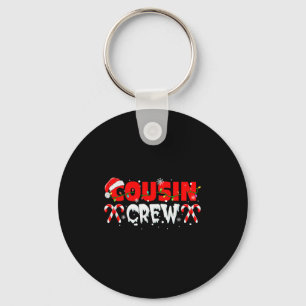 Cousin Crew Xmas Tree Matching Kids Family Group F Key Ring
