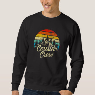 Cousin Creww Camping Outdoor Sunset Summerr Campin Sweatshirt