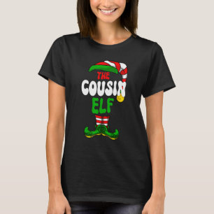 Cousin Elf Pajama Matching Group Christmas Holiday T-Shirt